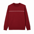 Fleece-Sweatshirt mit Logo