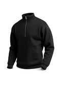 Pullover mit halbem Reißverschluss