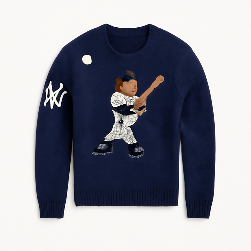 Pullover mit Polo-Bären-Motiv