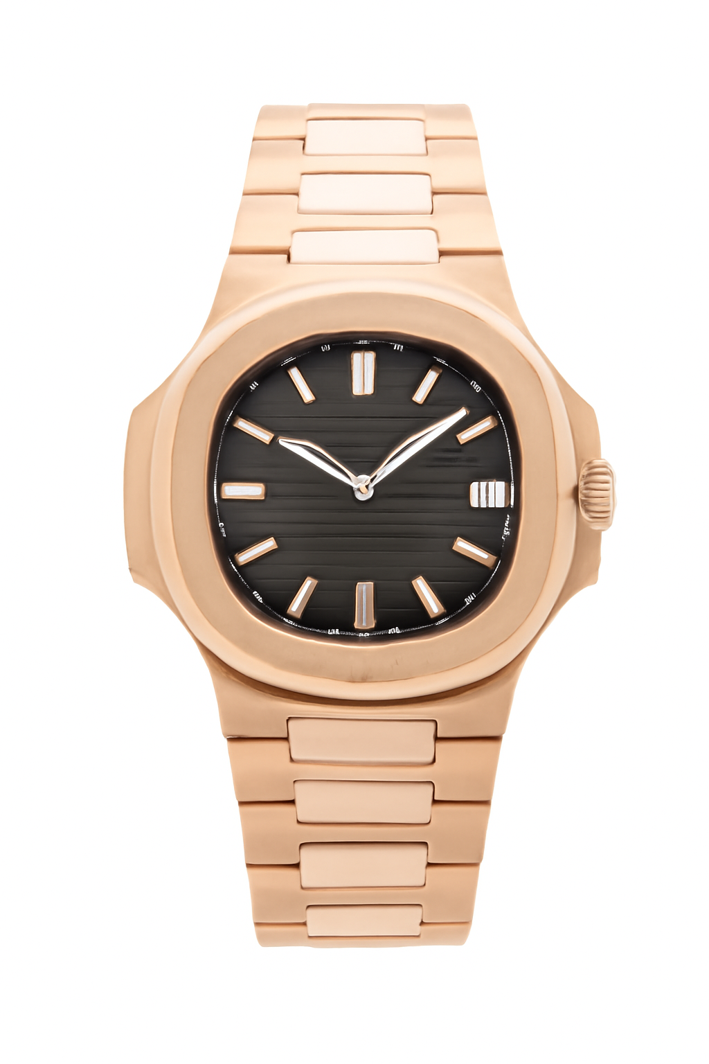 Herrenuhr mit rotem Gehäuse