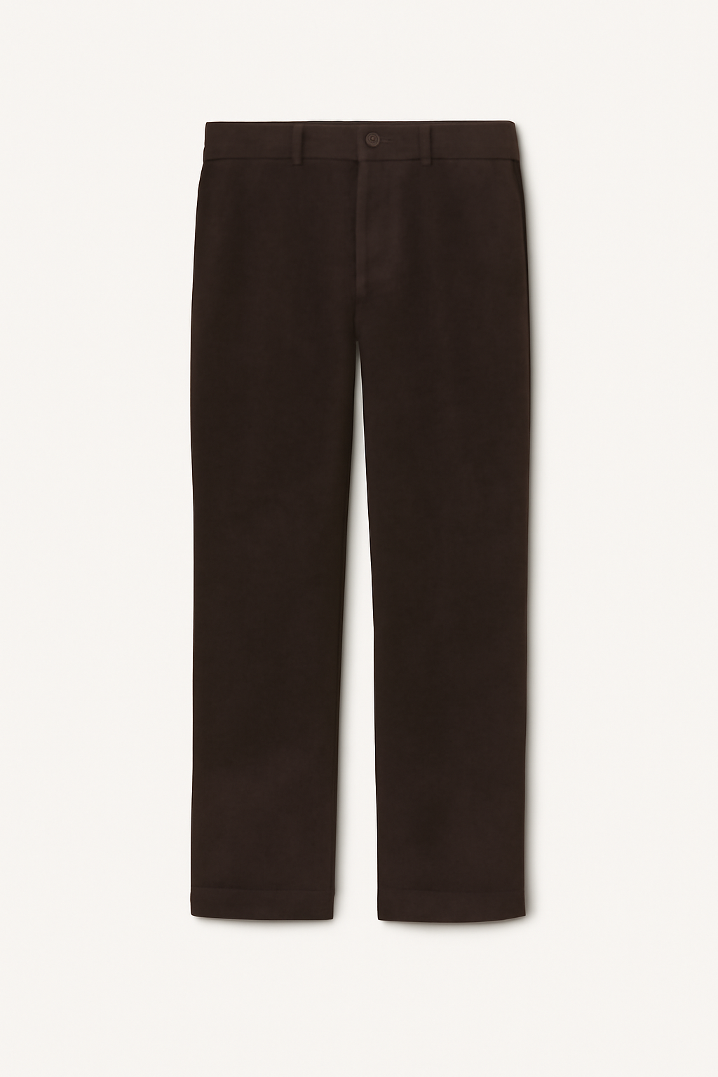 Chinohose aus Cord mit gerader Passform