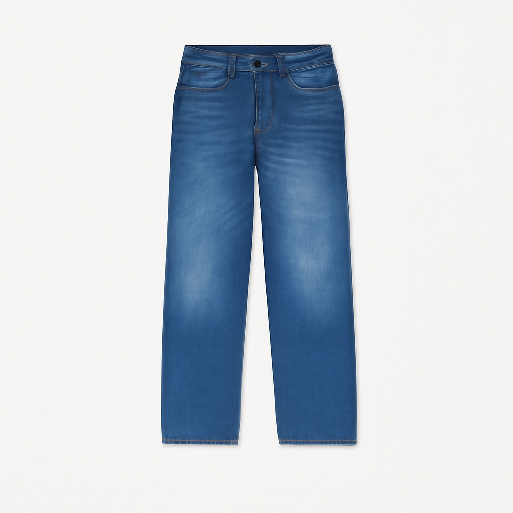 Jeans in gerader Passform