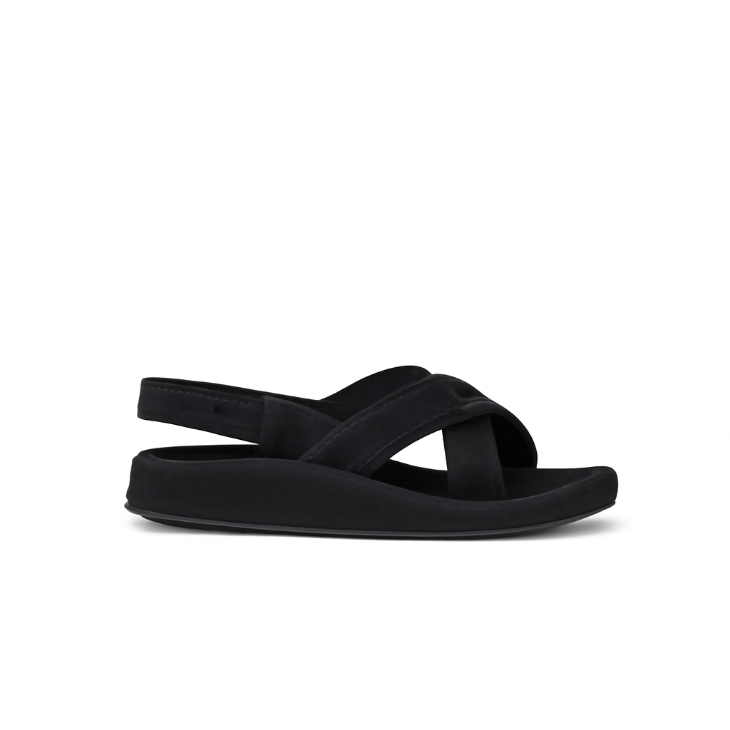 Damen-Sandale Schwarz