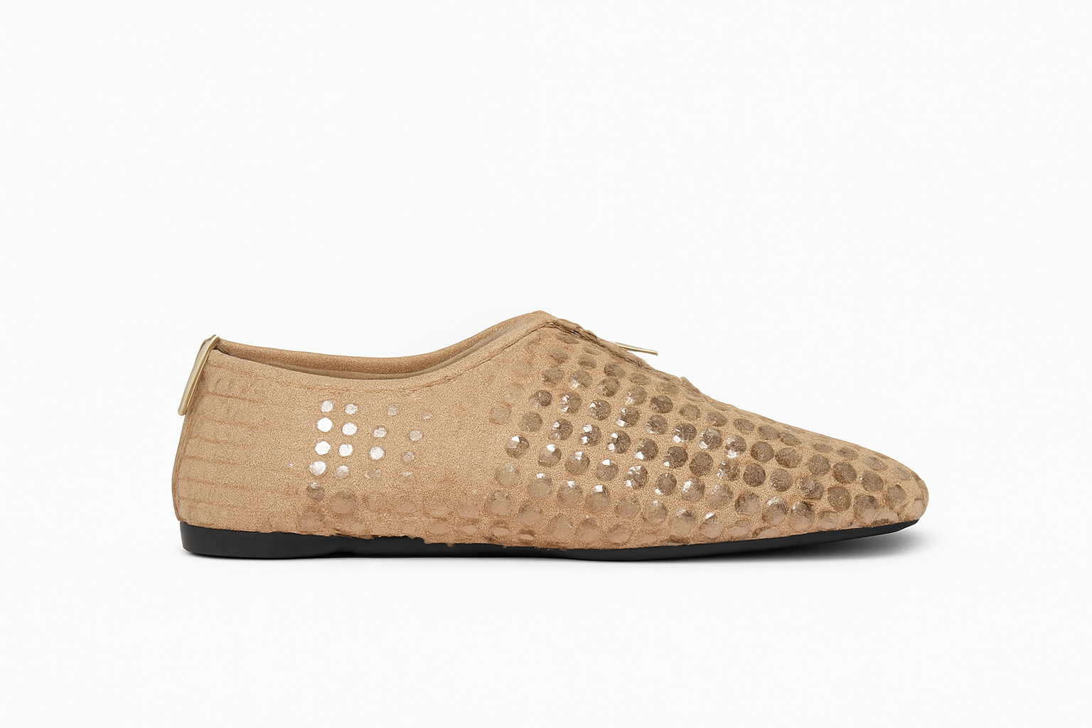 leichte Damen-Slipper in Nebel-Perl