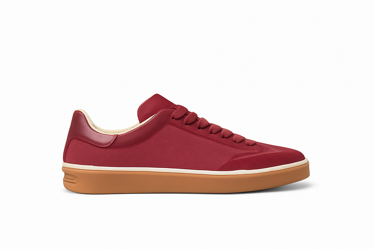 Blueberry Blue Canvas Sneakers