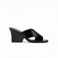 Black Leather Sandals