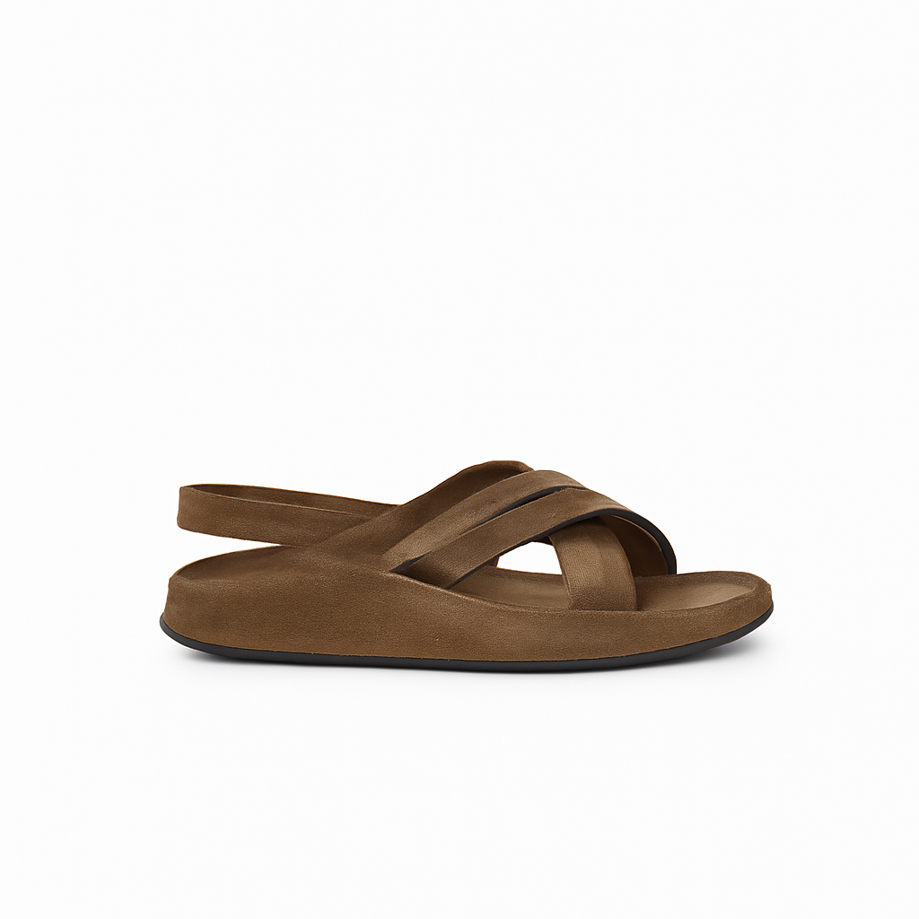 Damen-Sandale Mokka Meringue