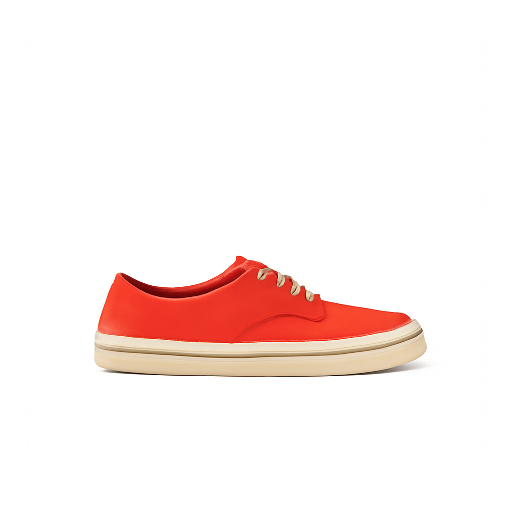 Red Bright Canvas Sneakers
