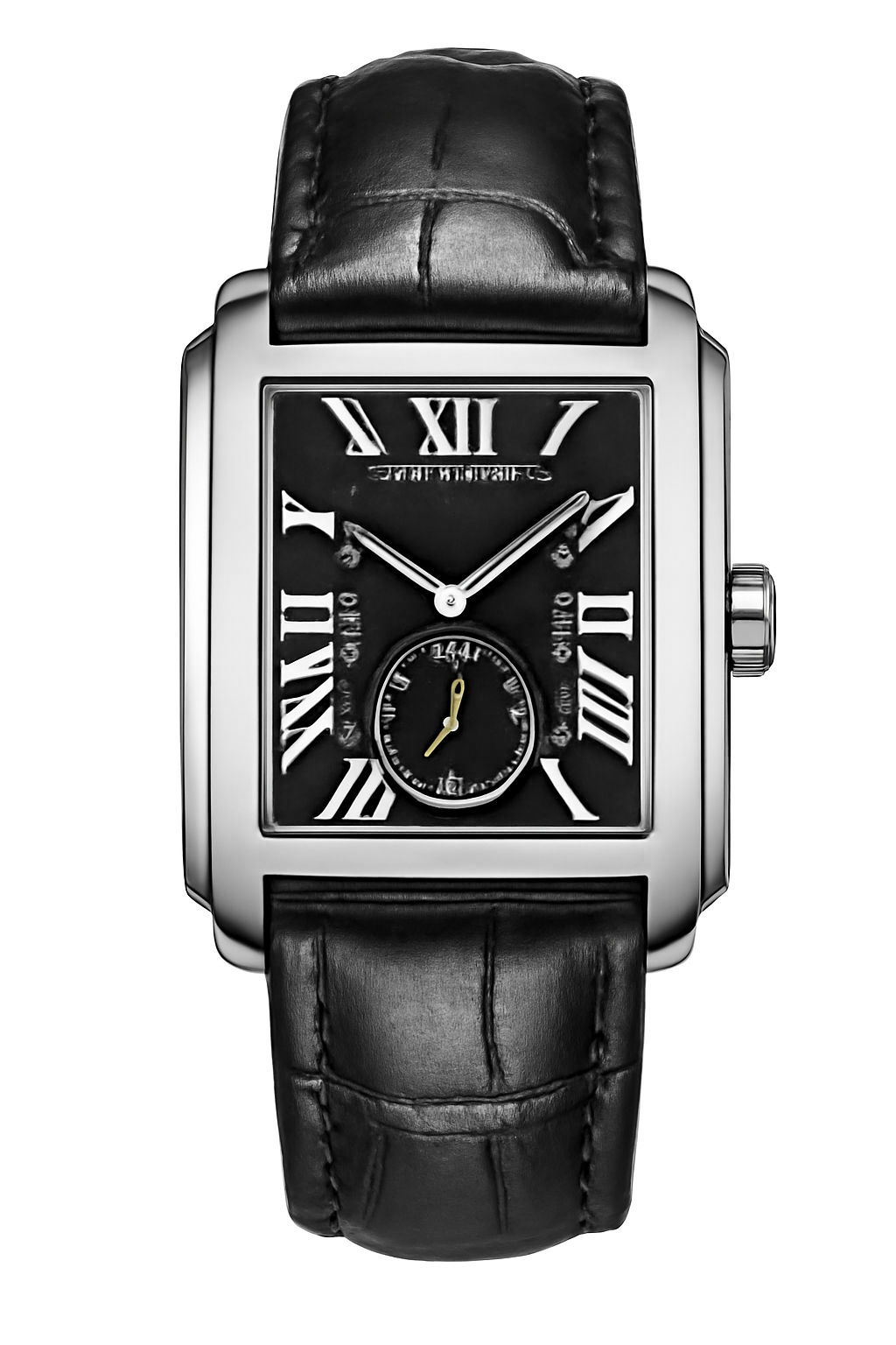 Vintage Lederarmbanduhr