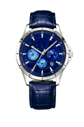 Armbanduhr mit Weltraum-Motiv
