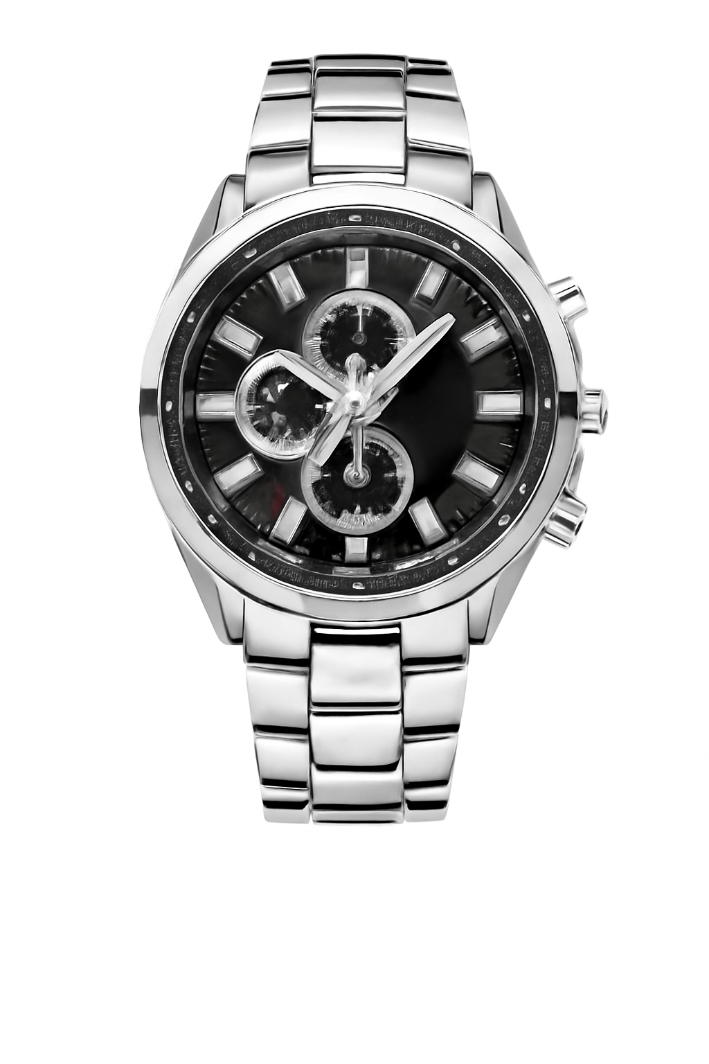 Uhr im Enigmatic-Design