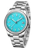 Herrenuhr mit Quarzwerk und Edelstahl