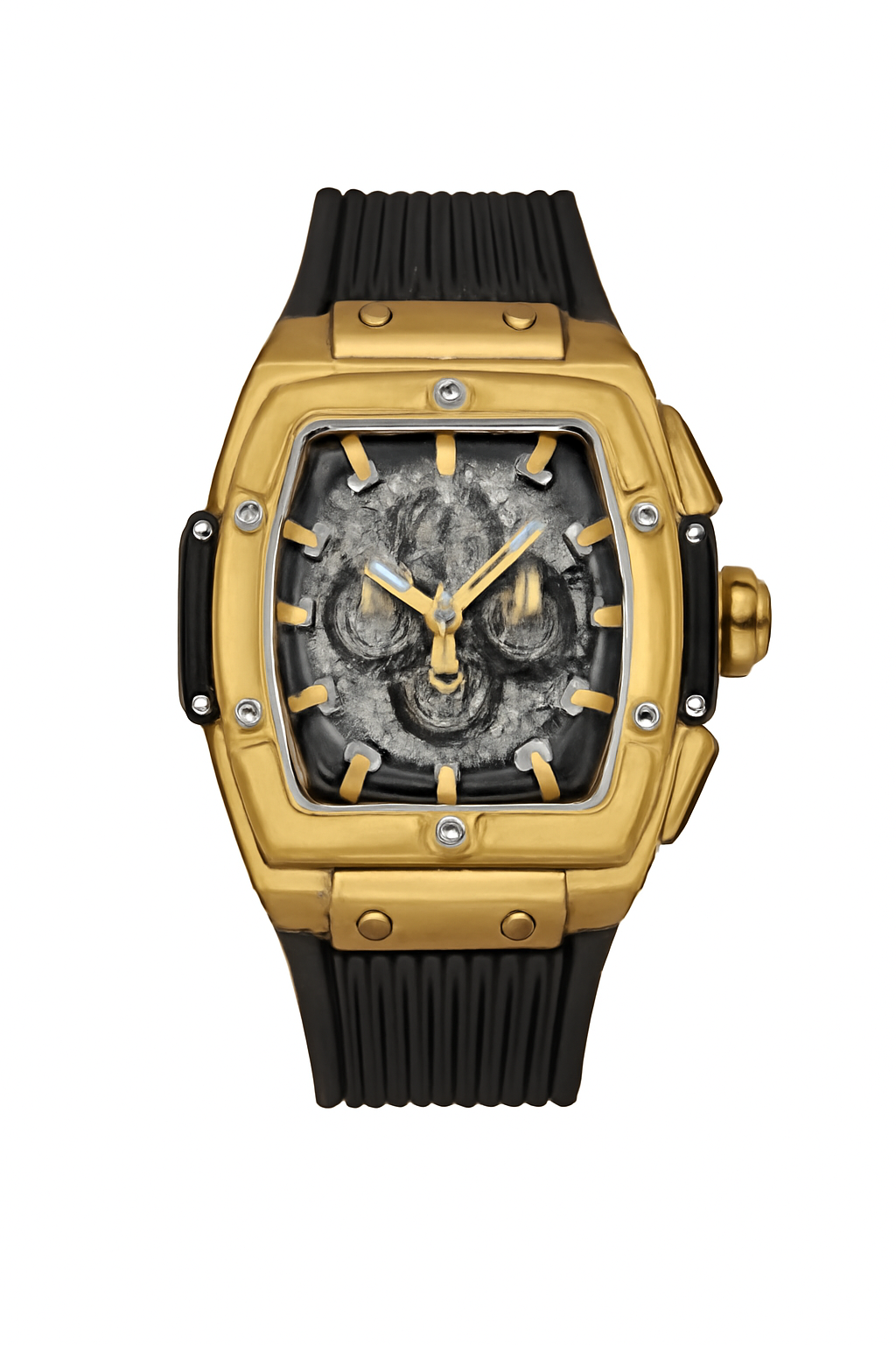 Herrenuhr Chronograph Gelbgold 42mm