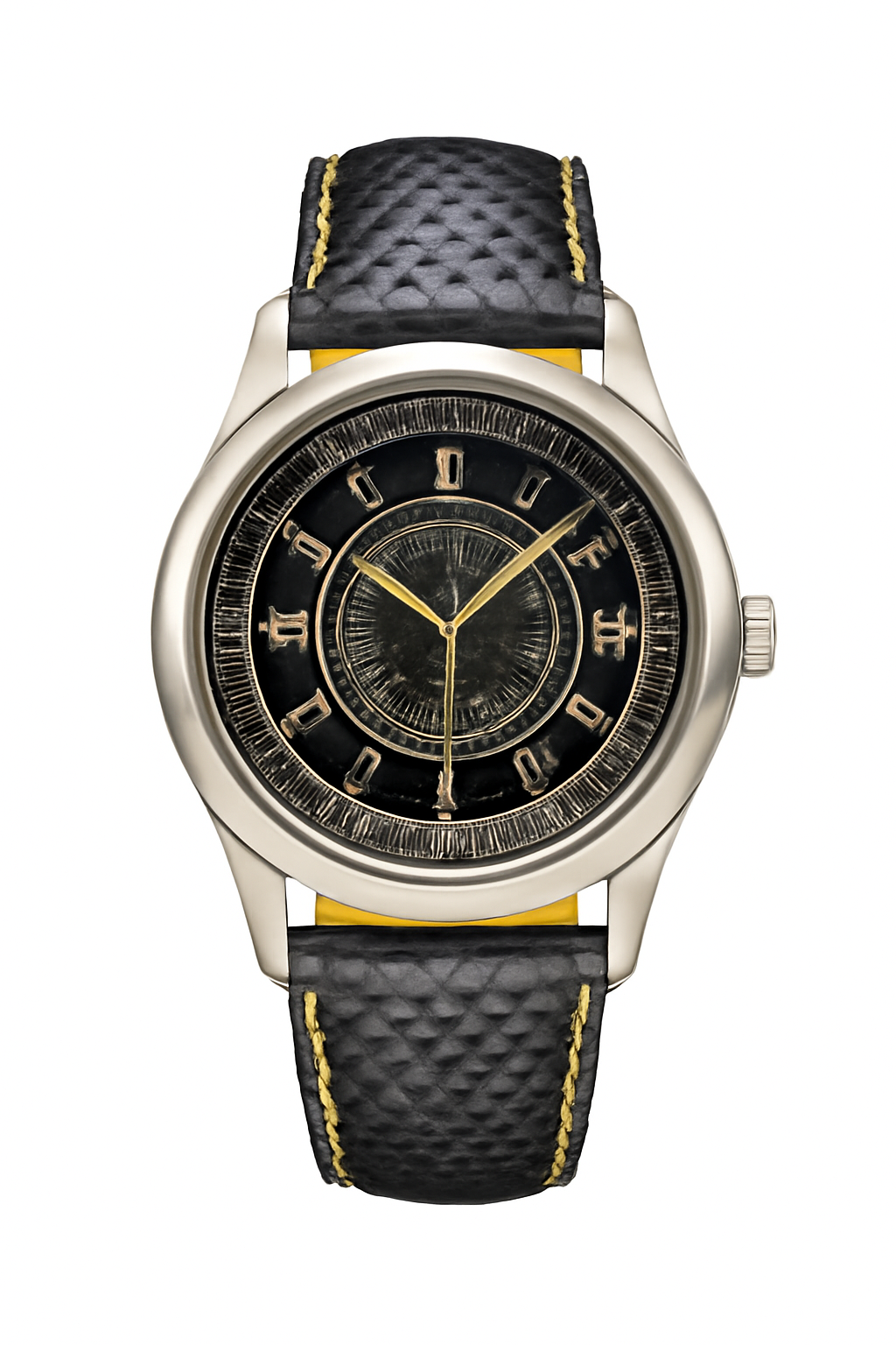 Herrenuhr mit Goldarmband
