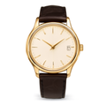Goldene Uhr mit Elfenbeindialer
