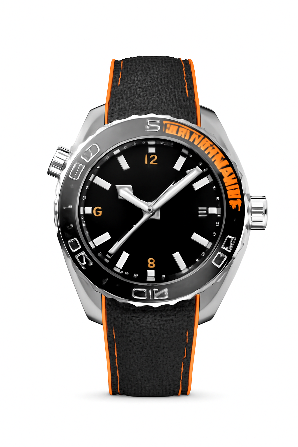 Herrenuhr mit Planet-Ocean-Design